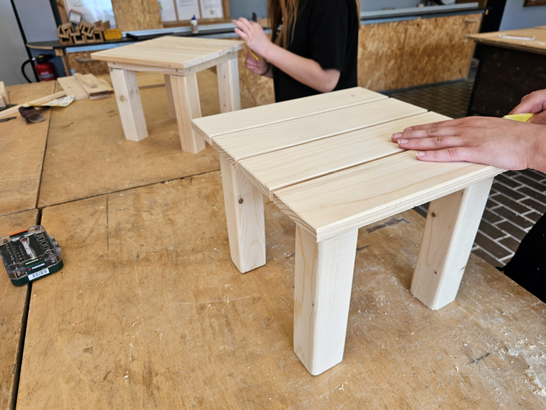 Beruforientierung Bau Hocker 2025
